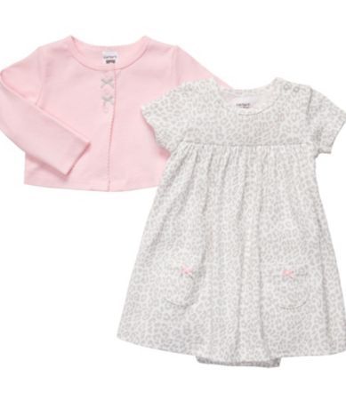 VESTIDINHO E CASAQUINHO EM COTTON 3 MESES