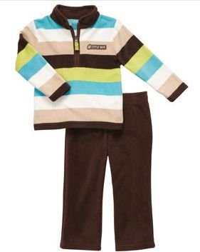 CONJUNTO FLEECE 6 MESES